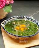Canh rau chùm ngây nấu tôm thịt