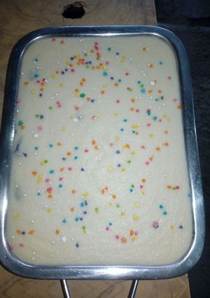 Una foto de Budín de Sémola
