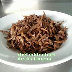A picture of Dry fry omena.