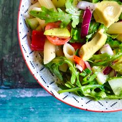 A picture of Lemon and Herb Pasta Salad.