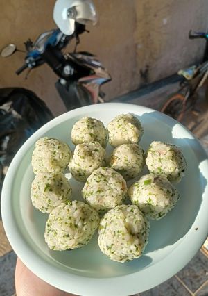 Foto resep Bola Bola Bayam