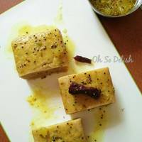 Bengali style mango chutney cake