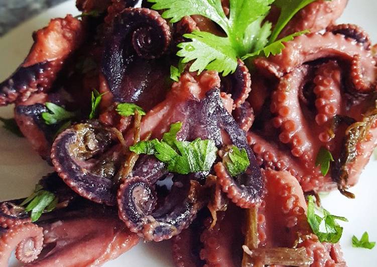 Resep Baby Octopus / Gurita, Lezat Sekali