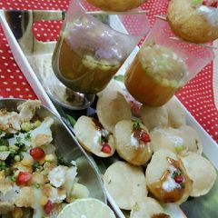 A picture of Wheat flour gol gappe.