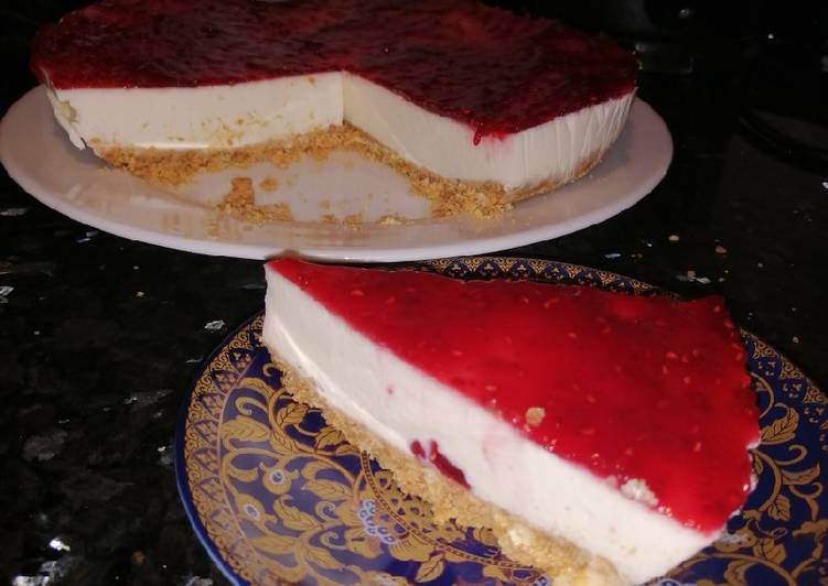 Tarta de queso sin horno