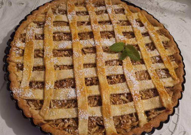 Almás, diós, lekváros pite