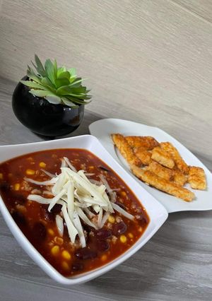 Chilis bab recept fotója