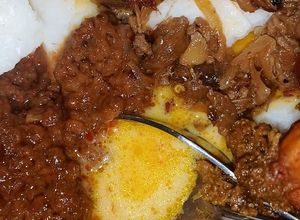 Gambar Rendang Daging Kerbau