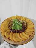 Tarta Frutal de Ricota (sin azúcar / sin tacc)