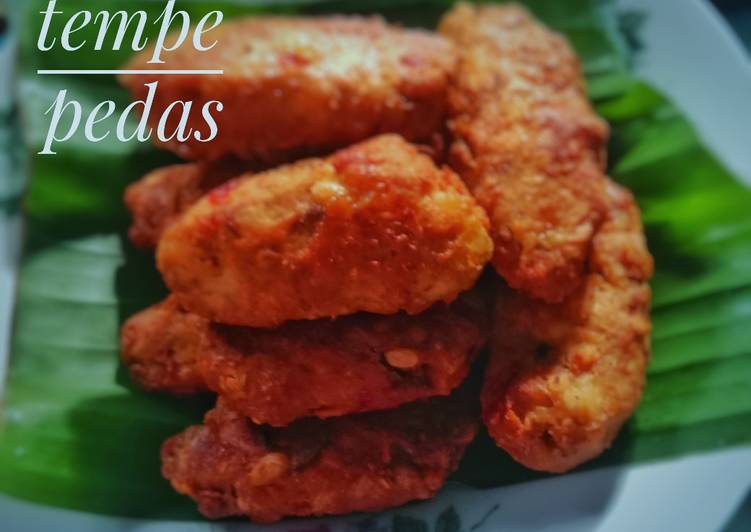 Mendol tempe pedas