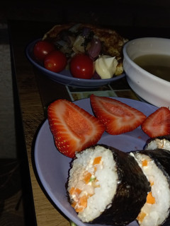 Una foto de Desayuno saludable coreano a la uruguaya
