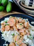 CAYEYE CON CAMARONES- RECETA COLOMBIANA