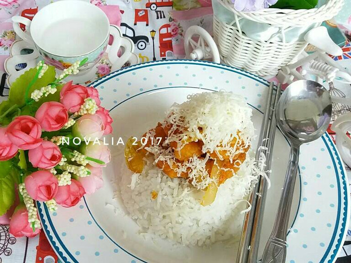 Resep Rice Bowl Ayam saus BBQ + keju Anti Gagal