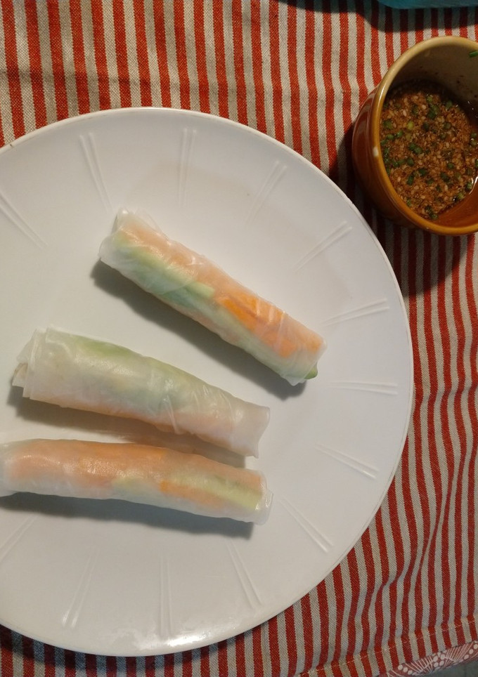 Una foto de Rollitos vietnamitas