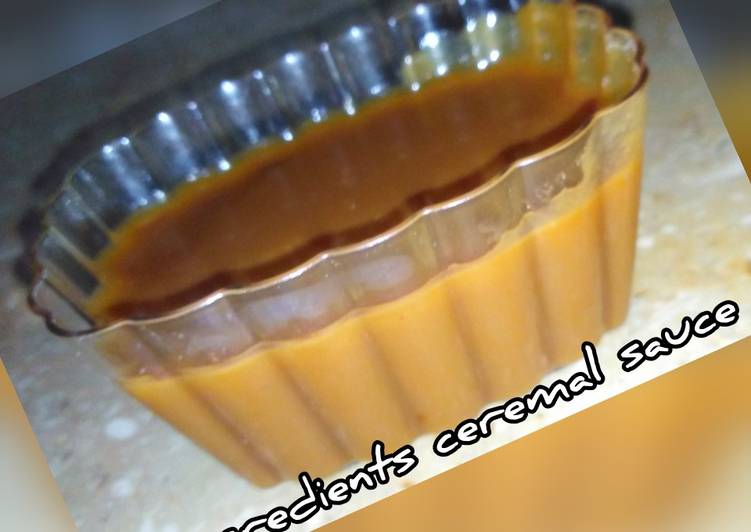 Easiest Way to Prepare Any-night-of-the-week 3 ingredients ceremal sauce