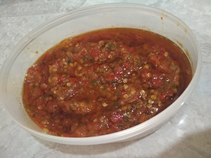 Cara Mudah Menyiapkan Resep Sambal terasi goreng tidak mudah basi yang  Bikin Ketagihan Anti Ribet, Lezat Sekali