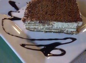 Una foto de Tiramisu dietético