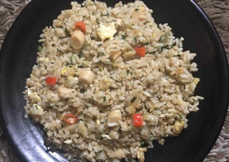 Resep Nasi Goreng Terasi Sosis | Cara Buat Nasi Goreng Terasi Sosis Yang Menggugah Selera