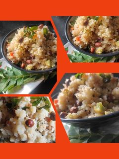 वेज पोहा (veg poha recipe in Hindi) रेसिपी मुख्य फोटो