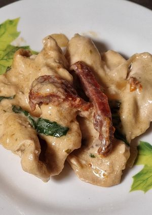Una foto de Pollo a la parmesana