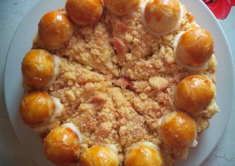 Langkah Membuat Nastar Cheese Cake, Enak
