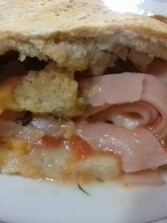 Una foto de Pizza rellena