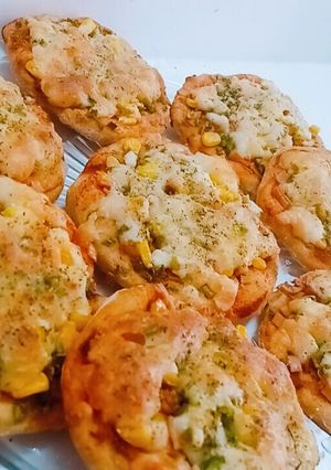 عکسی از دستور مینی پیتزا
