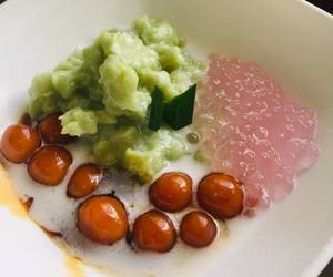 Siap Saji Bubur Sumsum Biji Salak Gurih Mantul