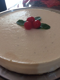 Una foto de Cheesecake de guanábana
