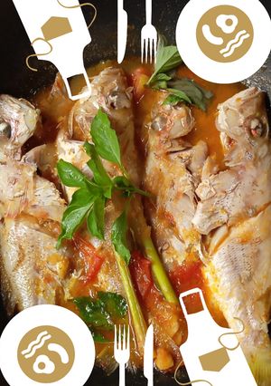 Foto resep Ikan kakap merah bumbu simpel