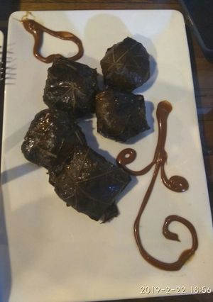 عکسی از دستور دلمه برگ مو