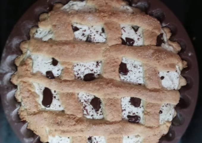 Crostata ricotta e cioccolato