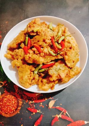 Foto resep "Bakwan jagung seledri"👍😘❤️