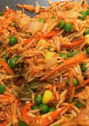 A picture of Chinese Fried Rice.