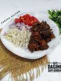 Sate Daging Sapi Goreng
