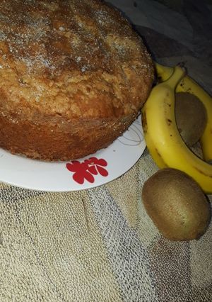 Una foto de Bizcochuelo húmedo de bananas🍌❤
