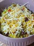 Arroz Amarillo con Restos de Verduras qué tenés en casa # riquísimo #fácil