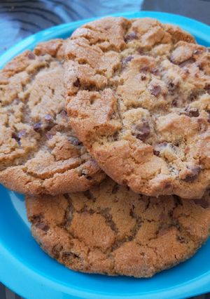 Une photo de Cookies pépites de chocolat Kiri 🧀