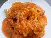 Gambar ayam tepung asam manis