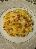 Zucchini with Ham, Cheese, and Eggs