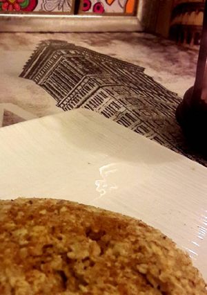 صورة لوصفة حليب بالشوفان للدايت 😍😋