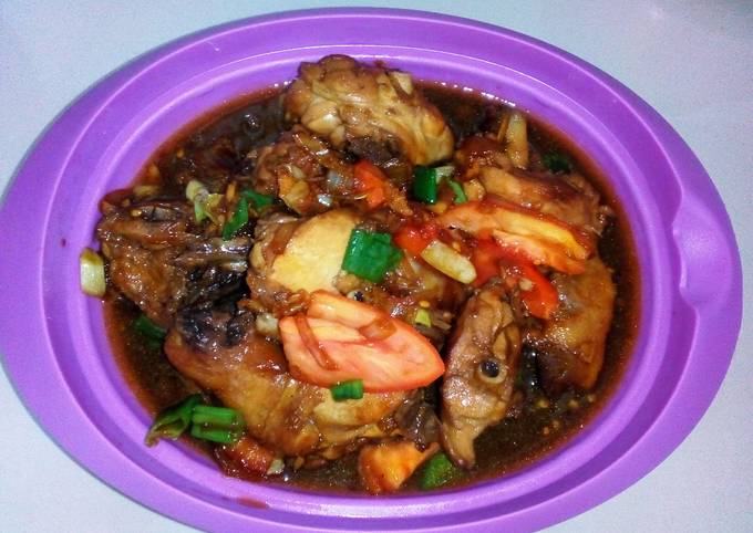 Ayam kecap pedas manis