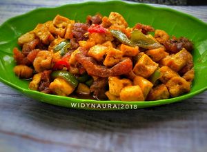 Foto resep Tahu oseng dorokdok