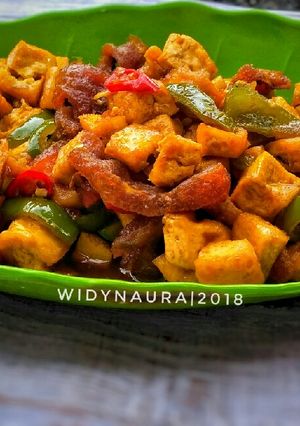 Foto resep Tahu oseng dorokdok