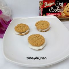 Ice Cream Sandwiched Oat Cookies A picture of Ice Cream Sandwiched Oat Cookies.