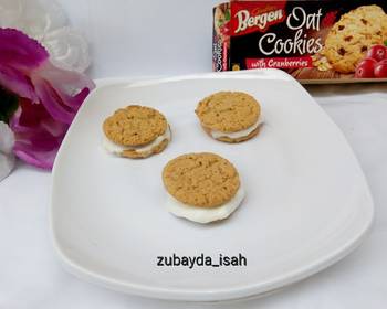 Latest Recipe Ice Cream Sandwiched Oat Cookies Home Style