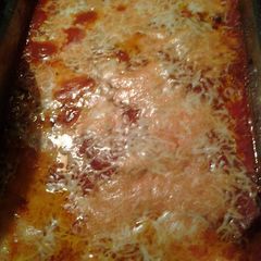 A picture of Eggplant parmesan II.