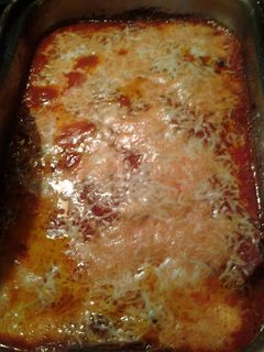 A picture of Eggplant parmesan II.