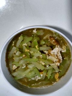 Foto resep Labu siam cah telur kuah