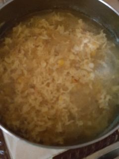 Foto resep Sup orak arik telur jagung